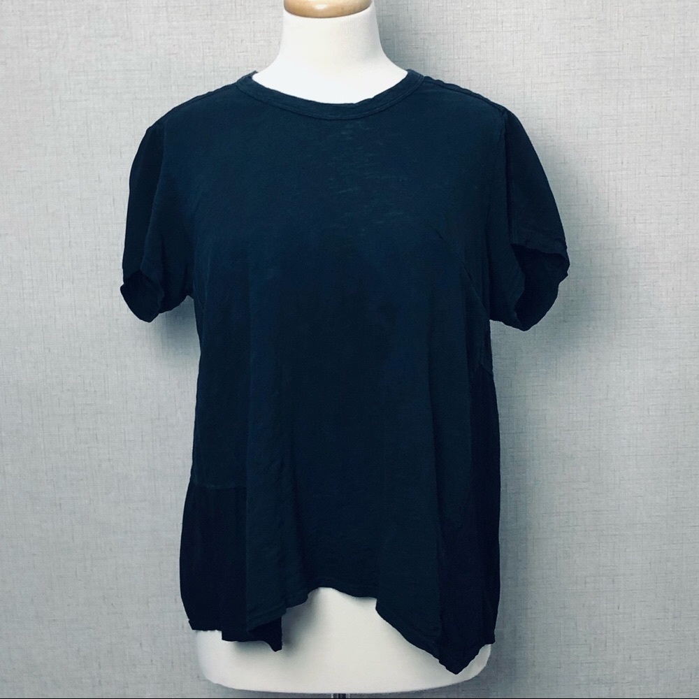 WILT Black Hidden Pocket Cotton Tee